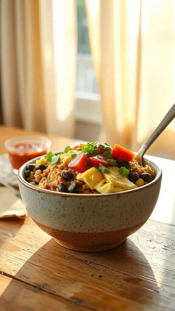breakfast burrito bowl recipe
