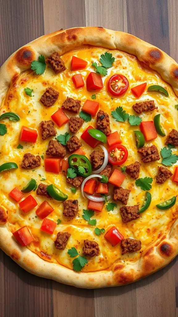 breakfast inspired pizza creation