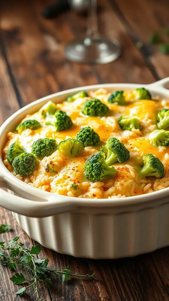 broccoli rice cheese casserole