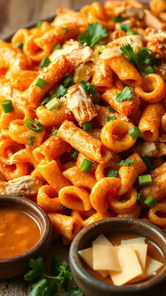 buffalo chicken pasta recipe