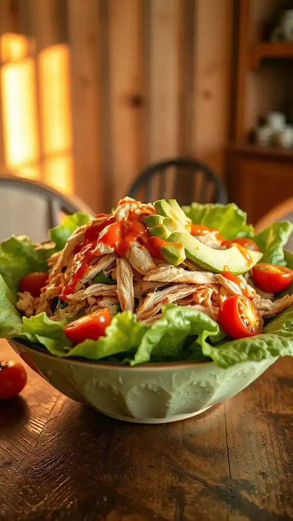 buffalo chicken salad recipe