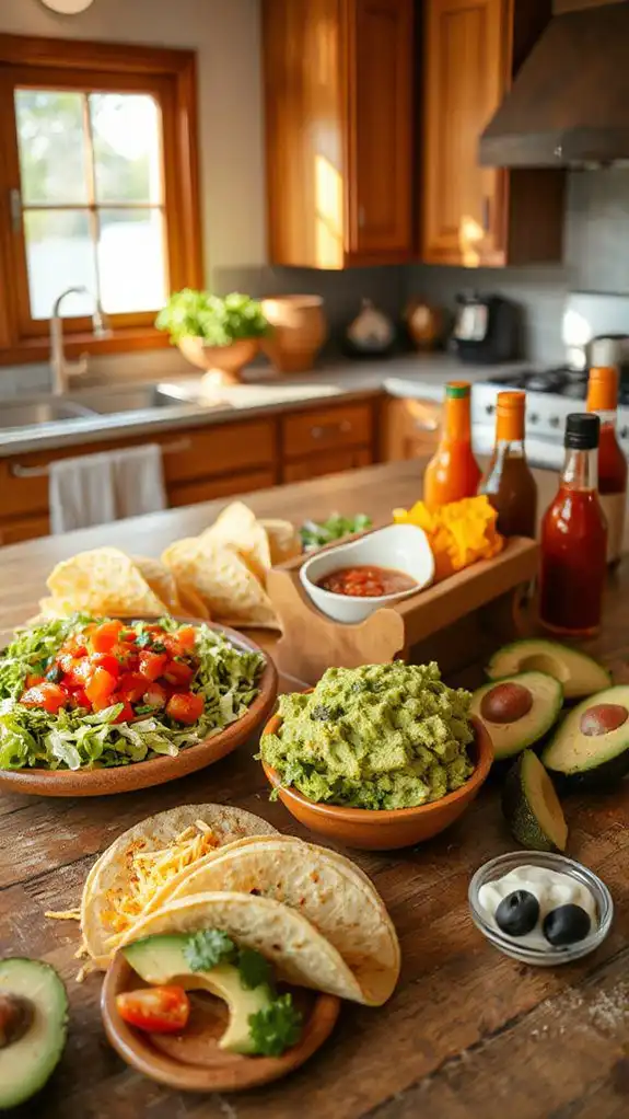 build your own tacos