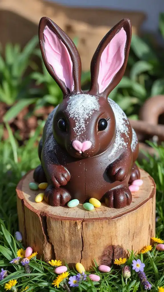 bunny shaped dessert delight bunny shaped dessert delight