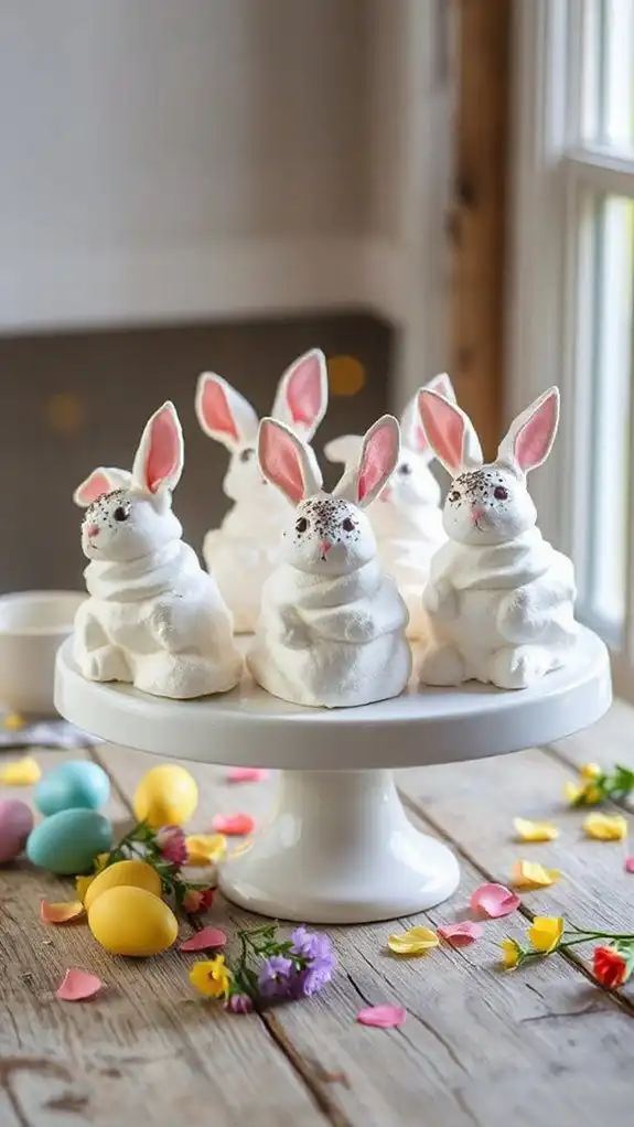bunny shaped meringue cookies recipe bunny shaped meringue cookies recipe
