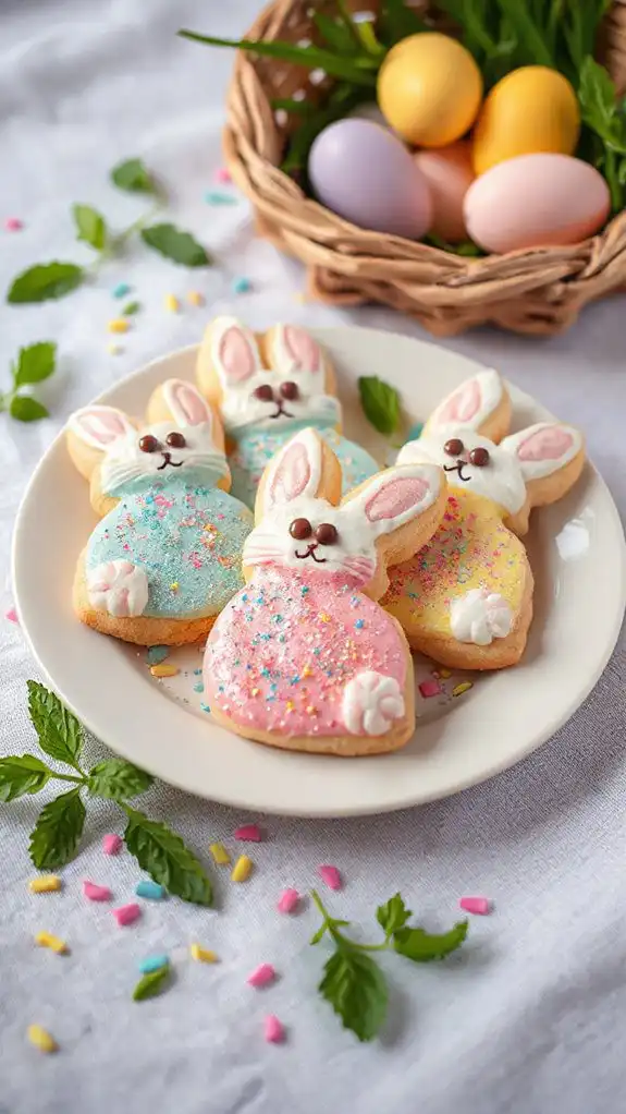 bunny shaped sugar cookies recipe