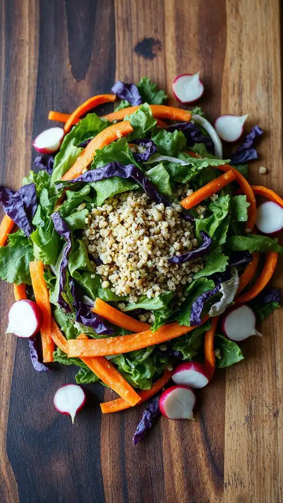 cabbage quinoa slaw recipe
