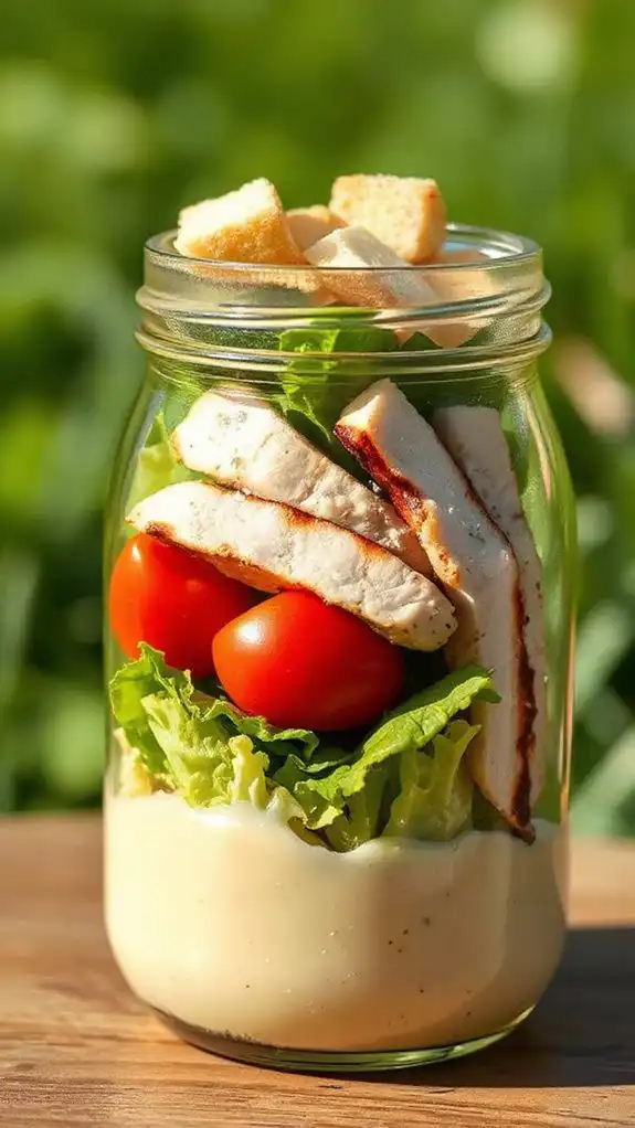 caesar salad with chicken