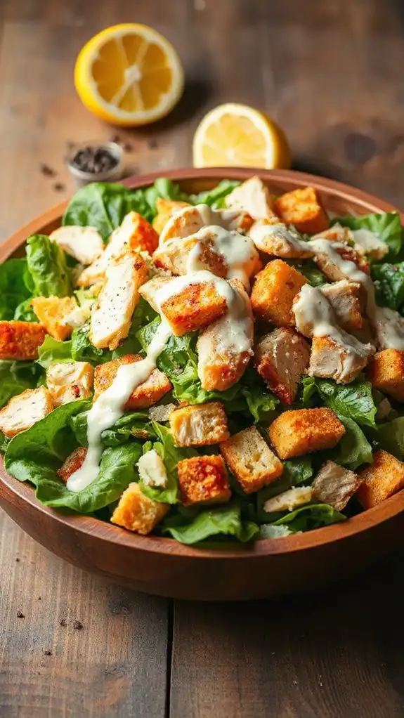 caesar salad with chicken