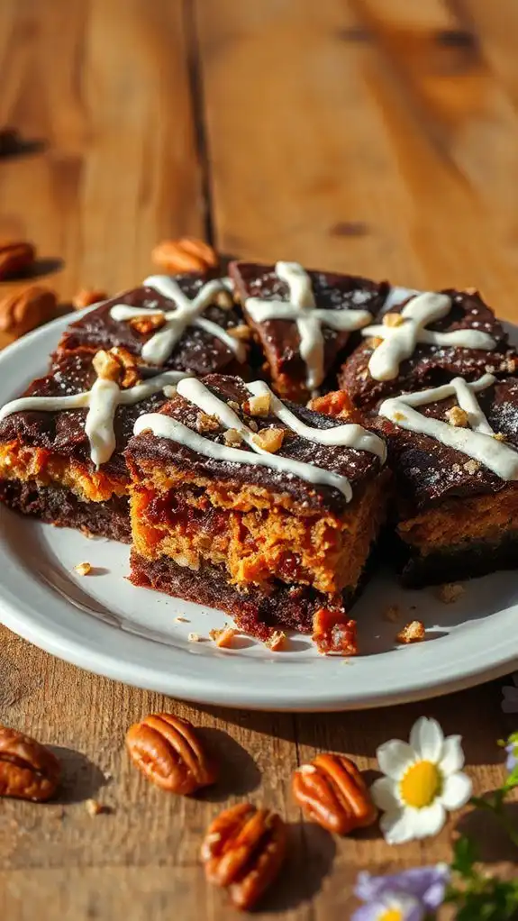 carrot cake brownie mix