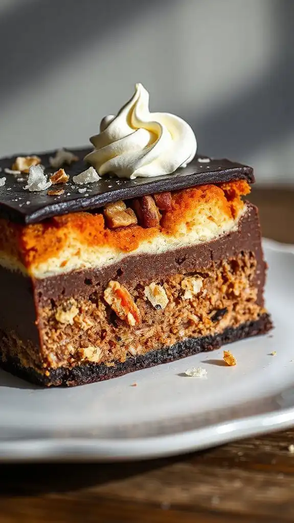 carrot cake chocolate cheesecake carrot cake chocolate cheesecake
