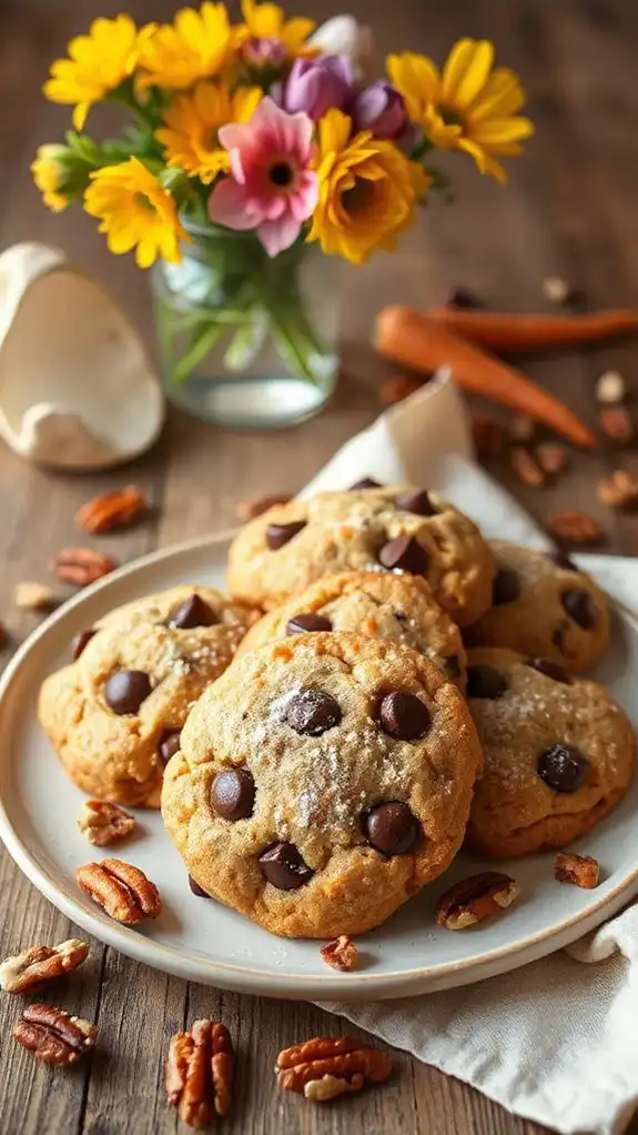 carrot cake chocolate chip cookies