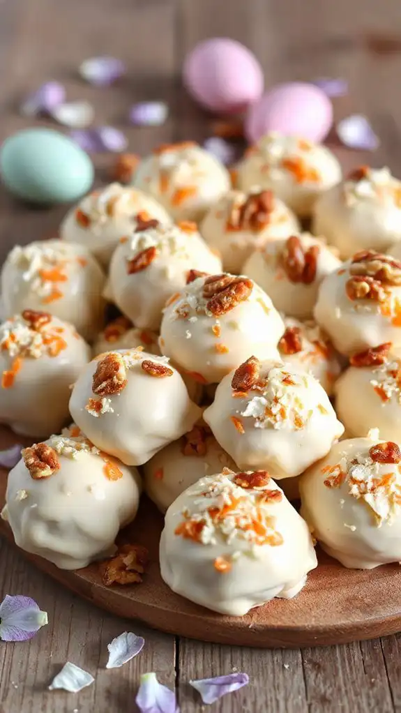 carrot cake dessert bites