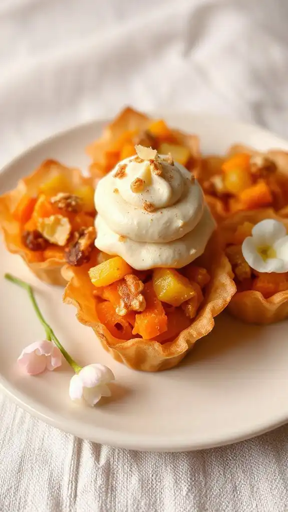 carrot cake dessert cups