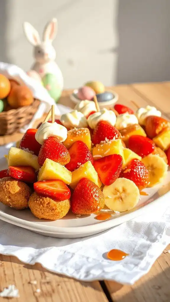 carrot cake dessert skewers