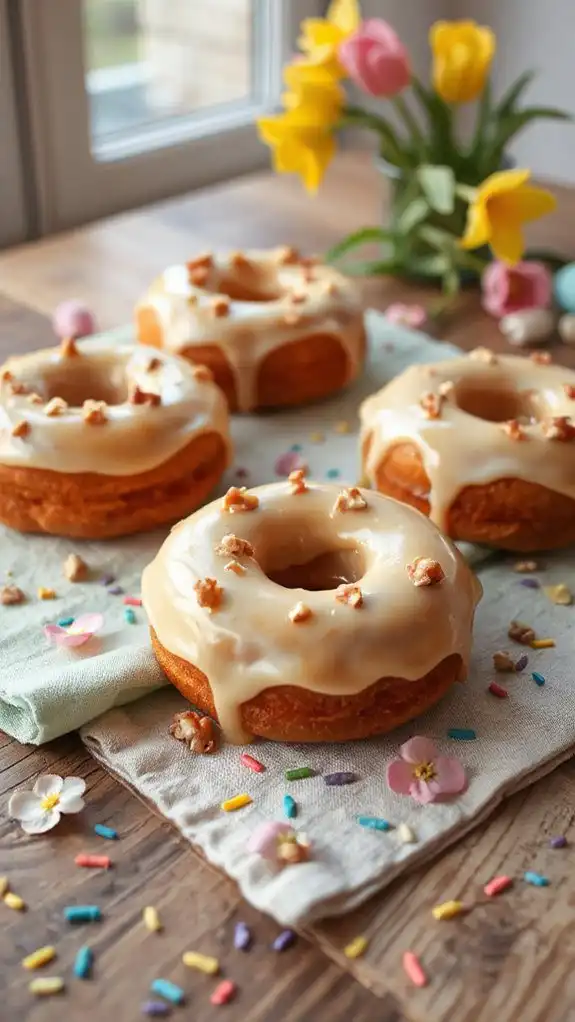 carrot cake flavored donuts carrot cake flavored donuts