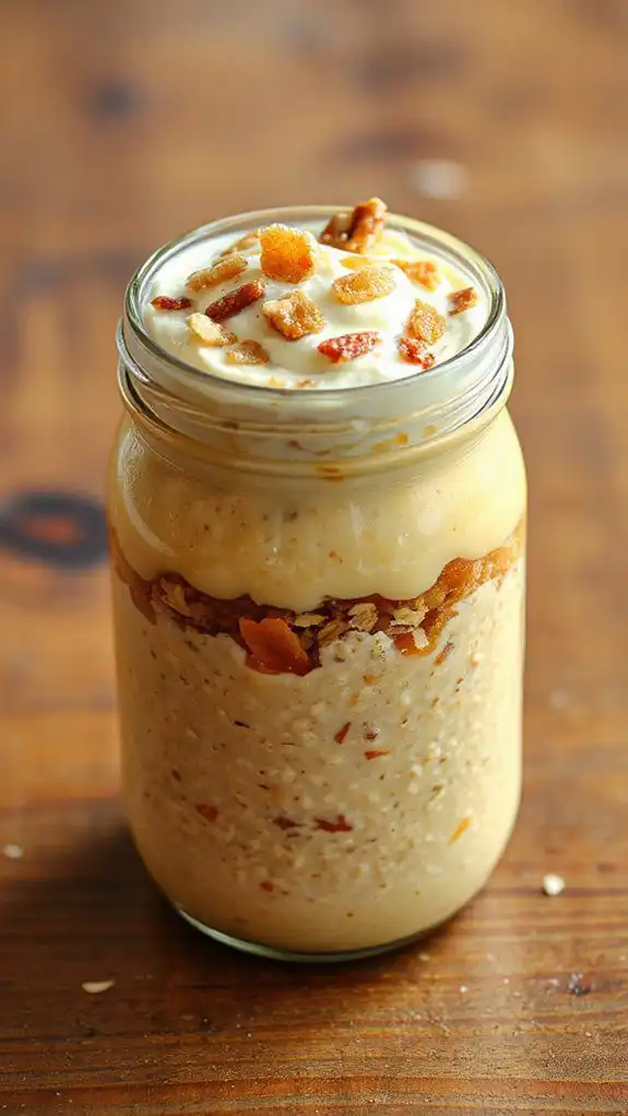 carrot cake flavored oatmeal carrot cake flavored oatmeal