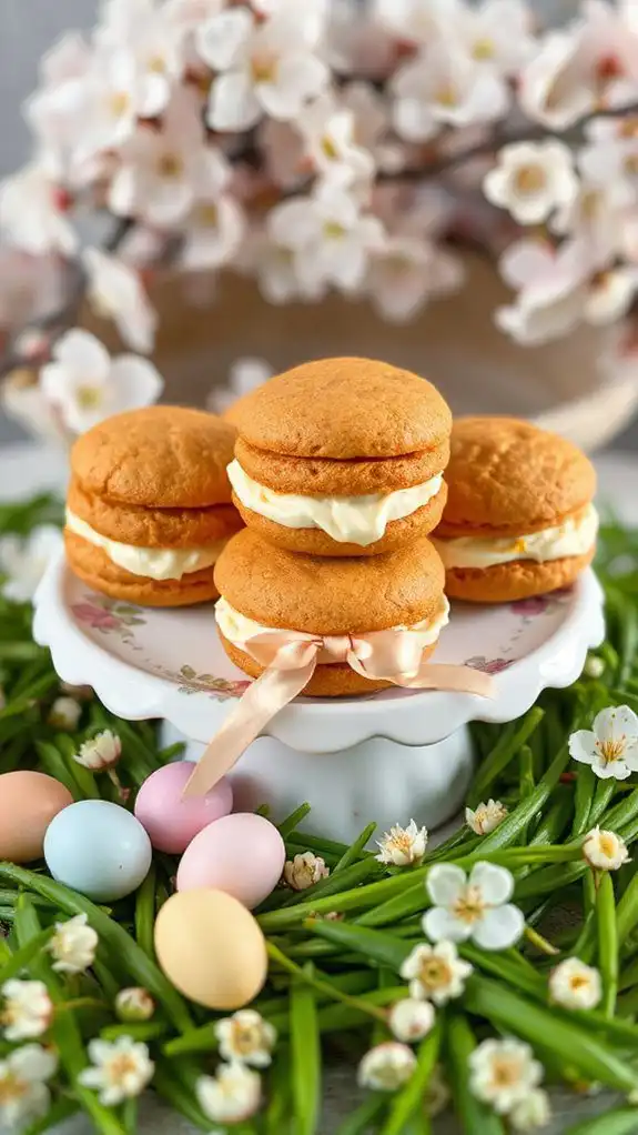 carrot cake sandwich cookies