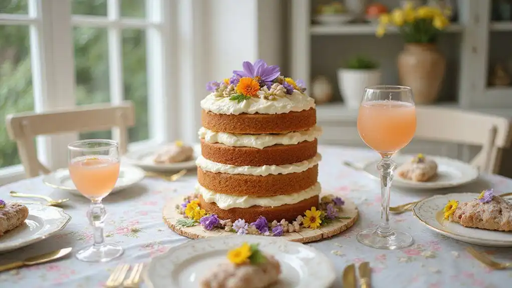 carrot cake with frosting carrot cake with frosting