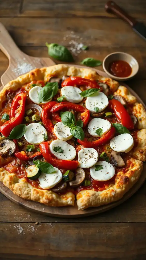 cauliflower crust pizza toppings