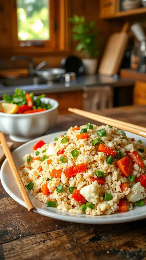 cauliflower fried rice recipe