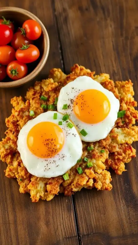 cauliflower hash browns recipe