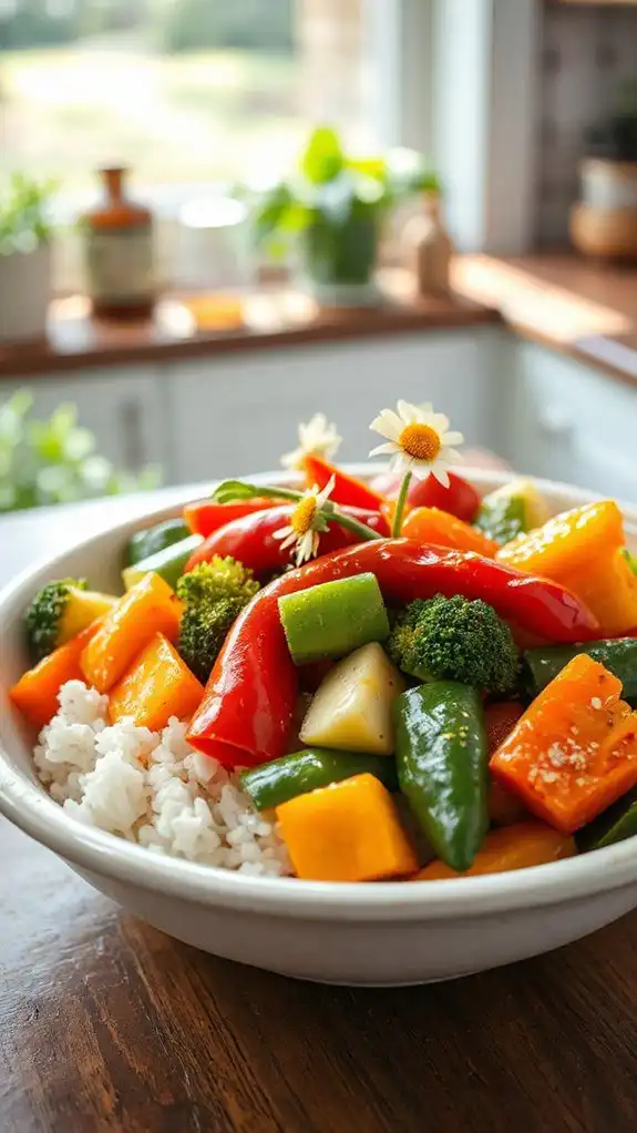chamomile vegetable stir fry recipe chamomile vegetable stir fry recipe