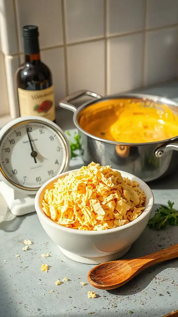 cheese thickens sauces effectively