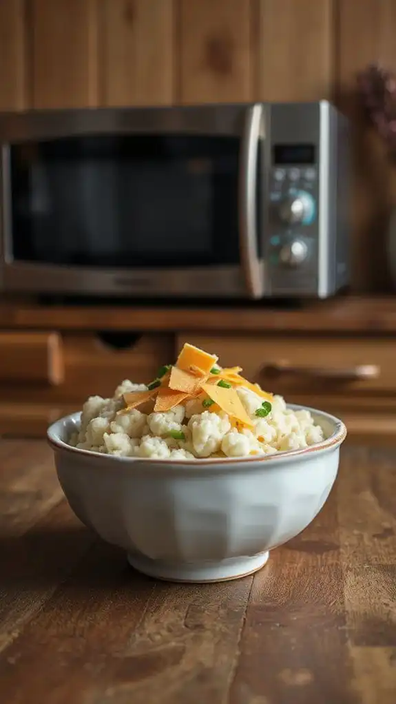 cheesy cauliflower rice recipe