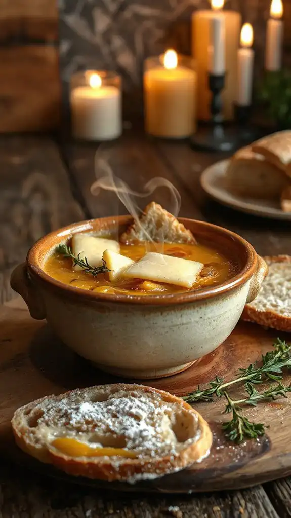 cheesy french onion soup