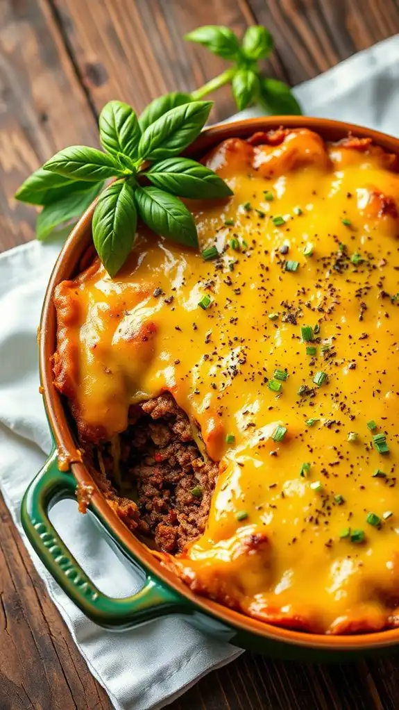 cheesy keto beef casserole cheesy keto beef casserole