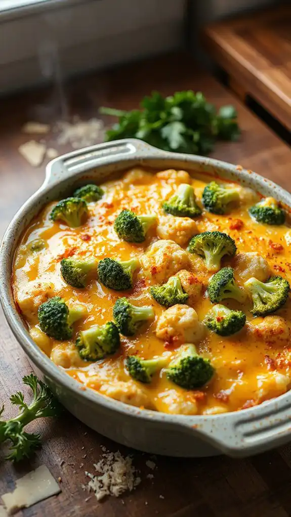 cheesy vegetable casserole recipe