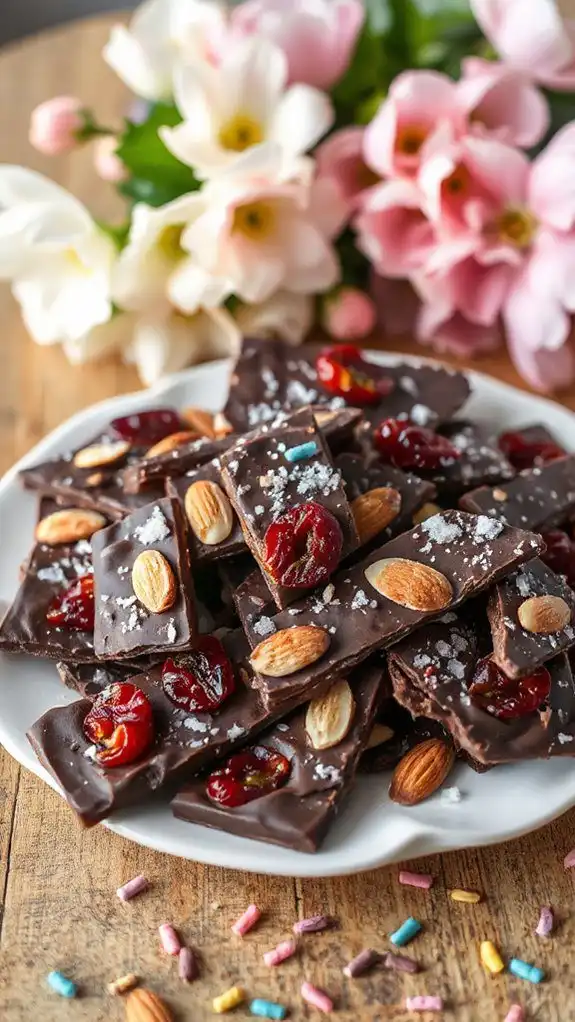 cherry almond chocolate treat cherry almond chocolate treat