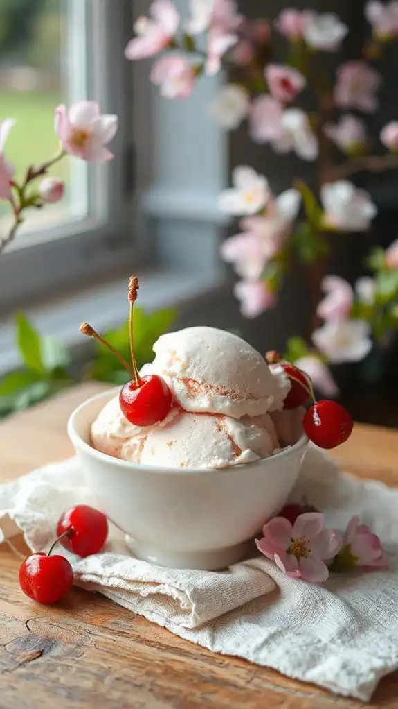 cherry blossom flavored treat