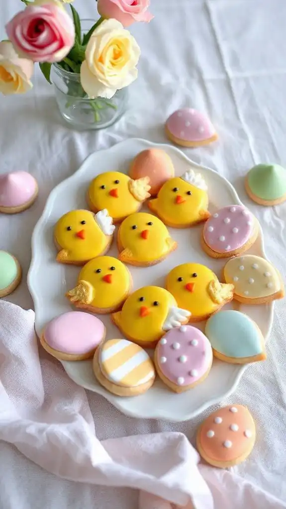 chick and egg cookies