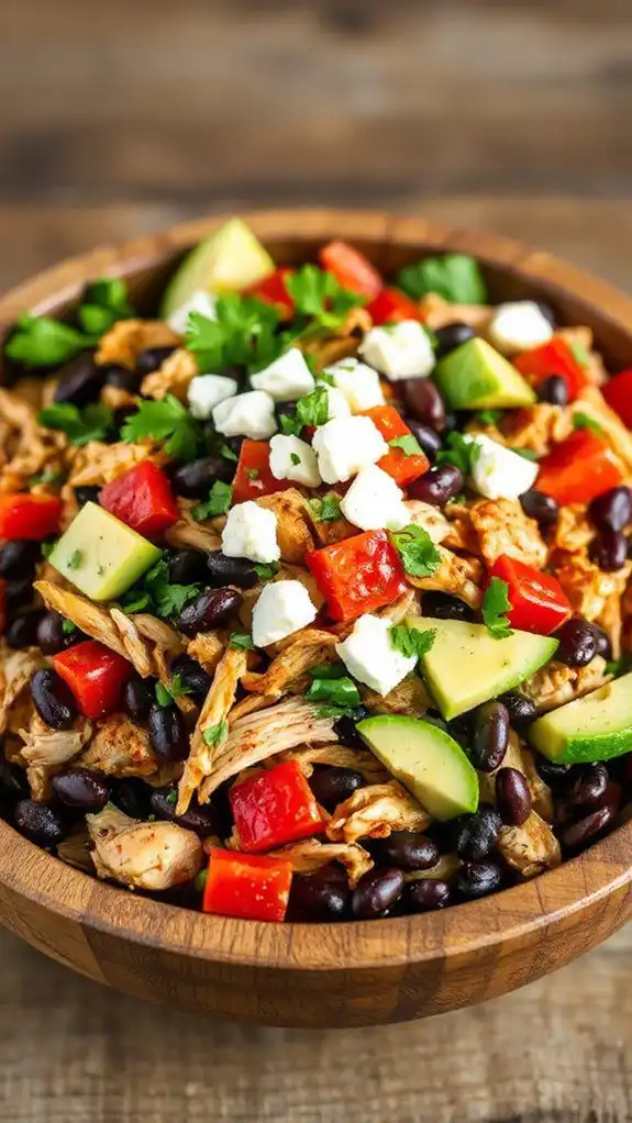 chicken and black beans