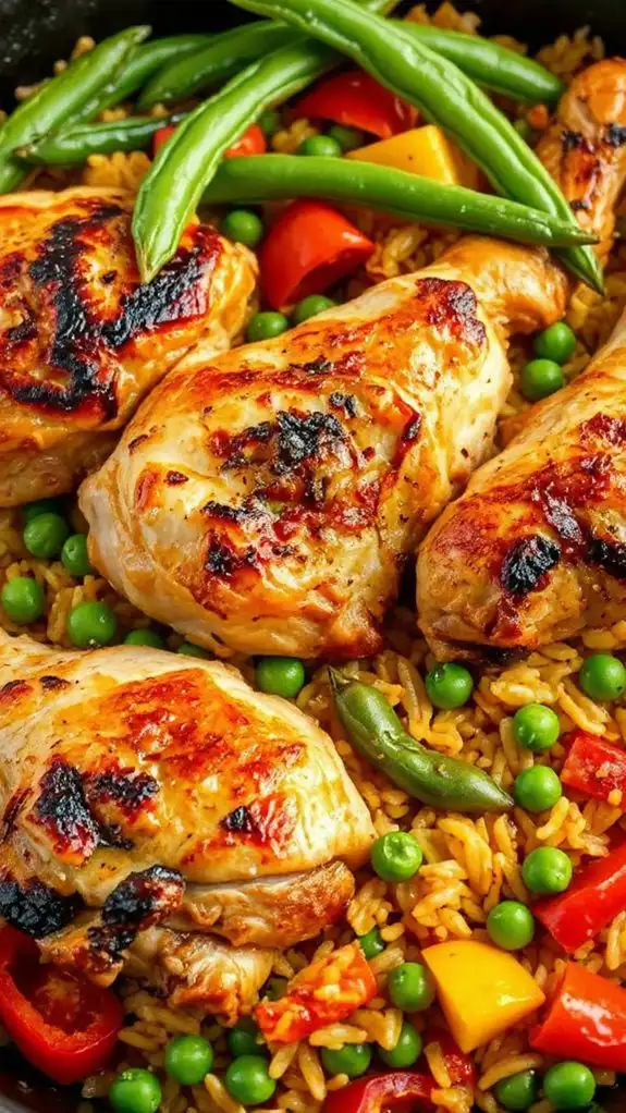 chicken and rice dish