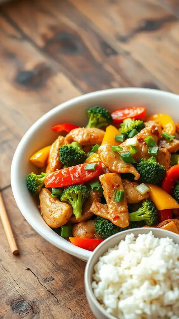 chicken and vegetable dish