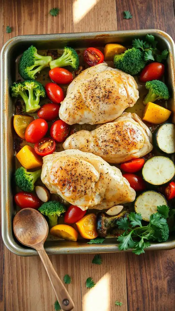 chicken and vegetable dish
