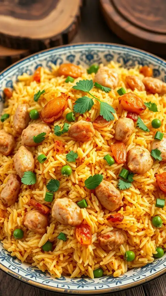 chicken biryani rice recipe
