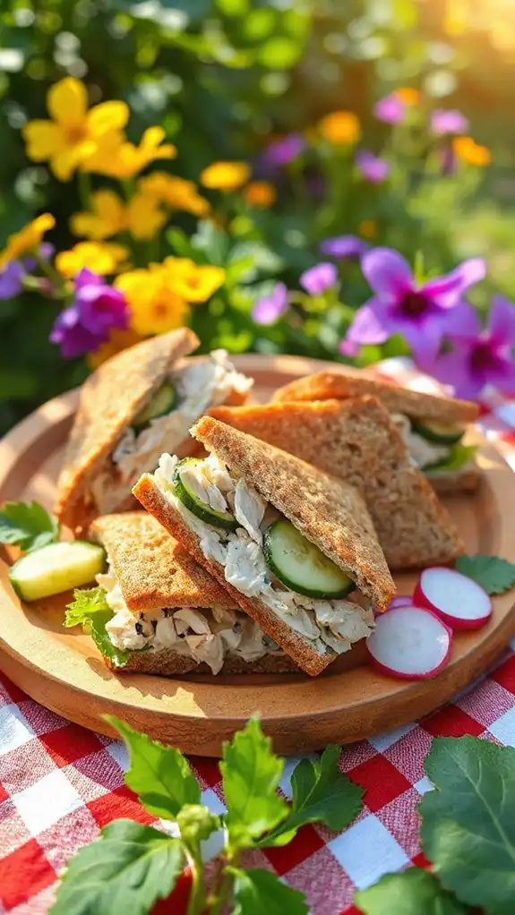 chicken cucumber sandwich recipe