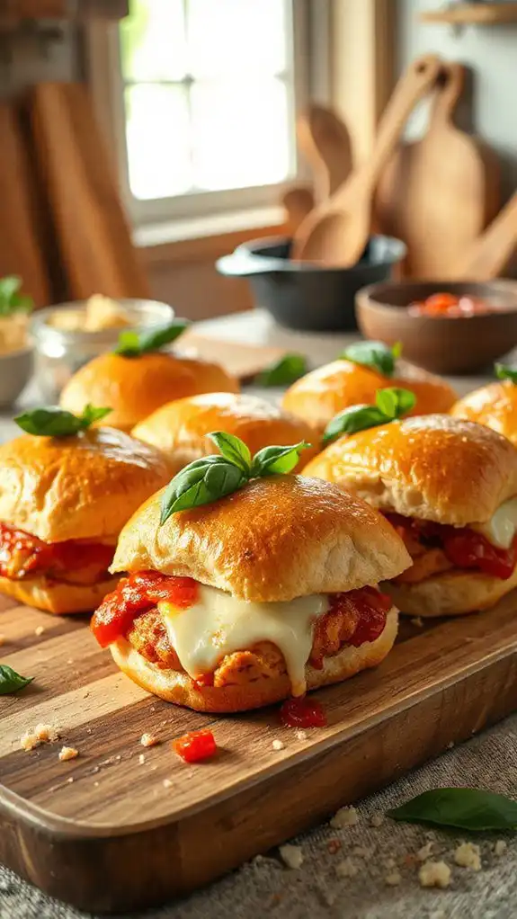 chicken parmesan sandwiches recipe