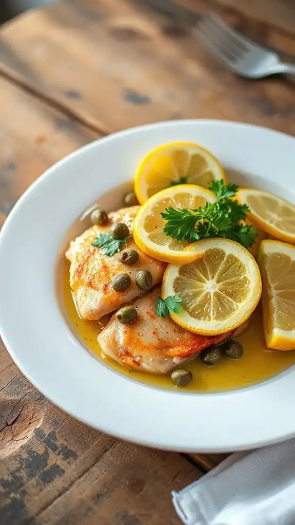 chicken piccata with capers