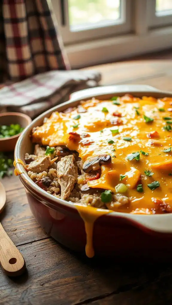 chicken rice bake recipe