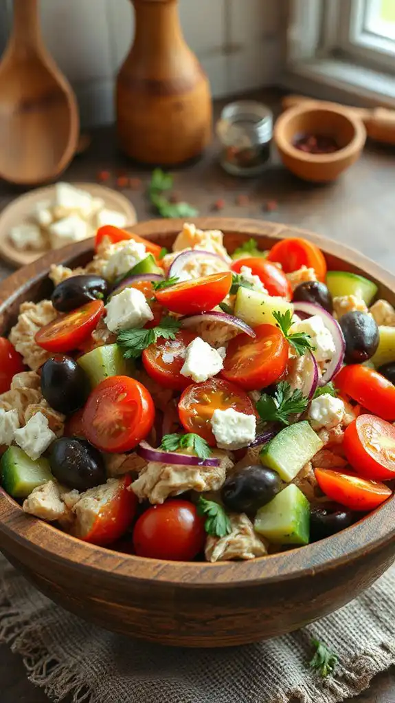 chicken salad with feta chicken salad with feta