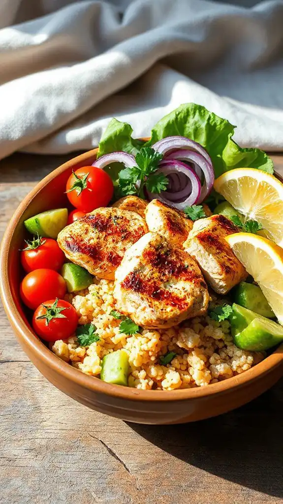 chicken shawarma bowl recipe
