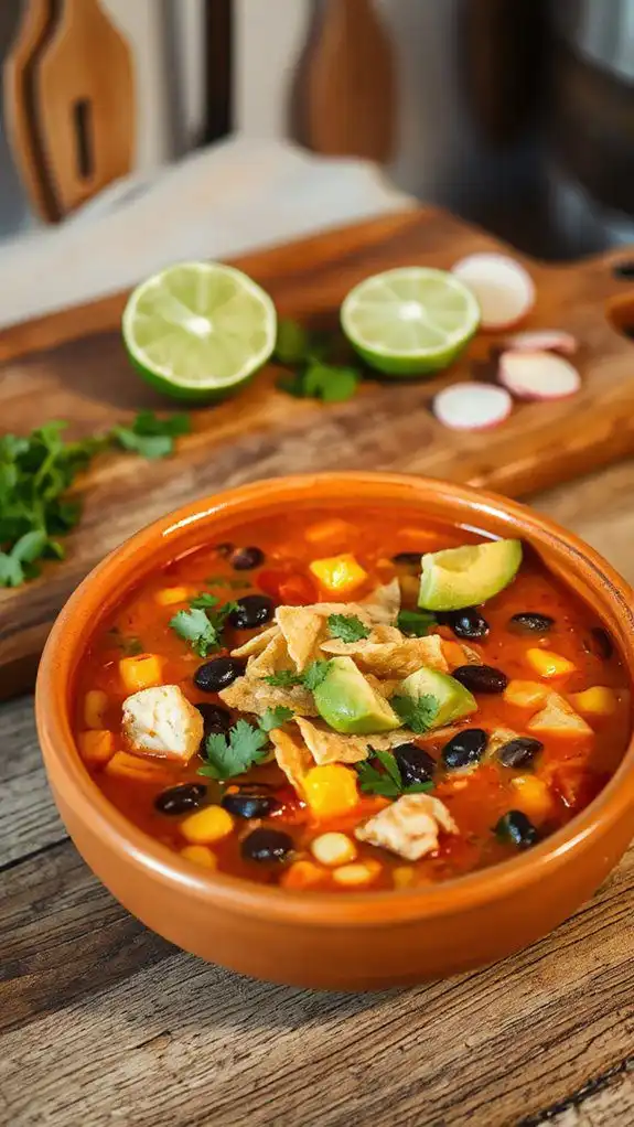 chicken tortilla soup recipe