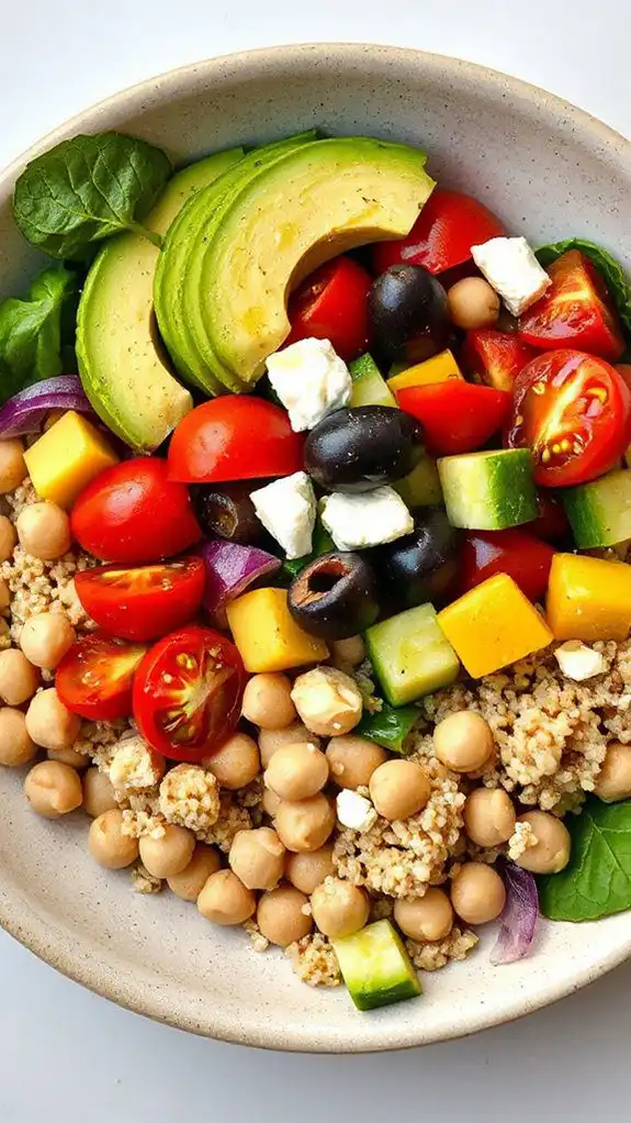 chickpea based healthy meal chickpea based healthy meal