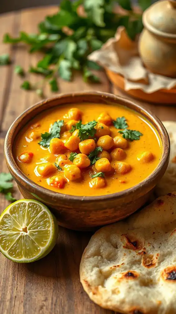 chickpea based spicy dish