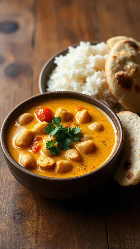 chickpea based vegetarian curry recipe
