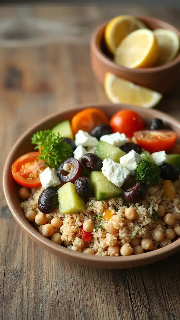 chickpea grain bowl recipe